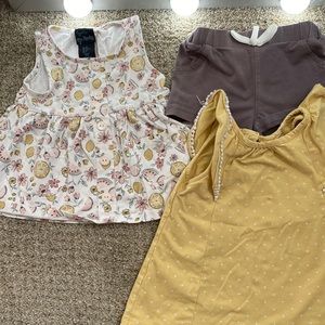 Toddler girl 2T summer shirt and short set!